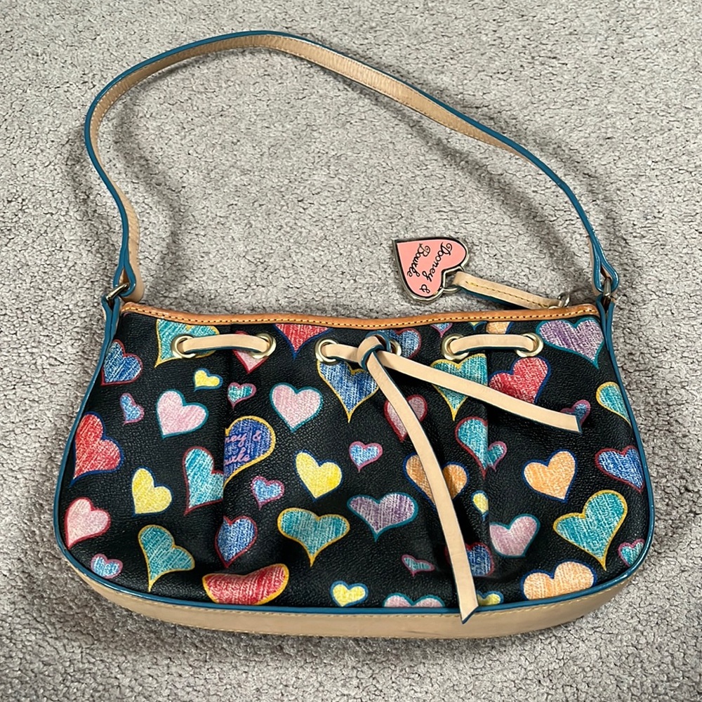 Dooney & Bourke purse with hearts